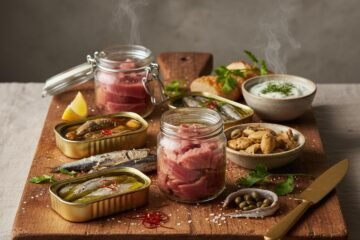 Quick Tinned Fish Board