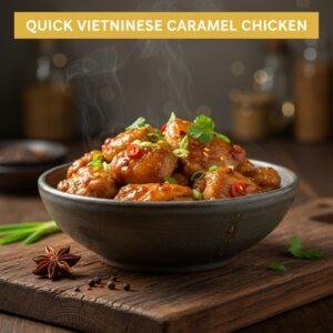Quick Vietnamese Caramel Chicken