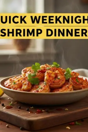 Quick Weeknight Shrimp Dinner