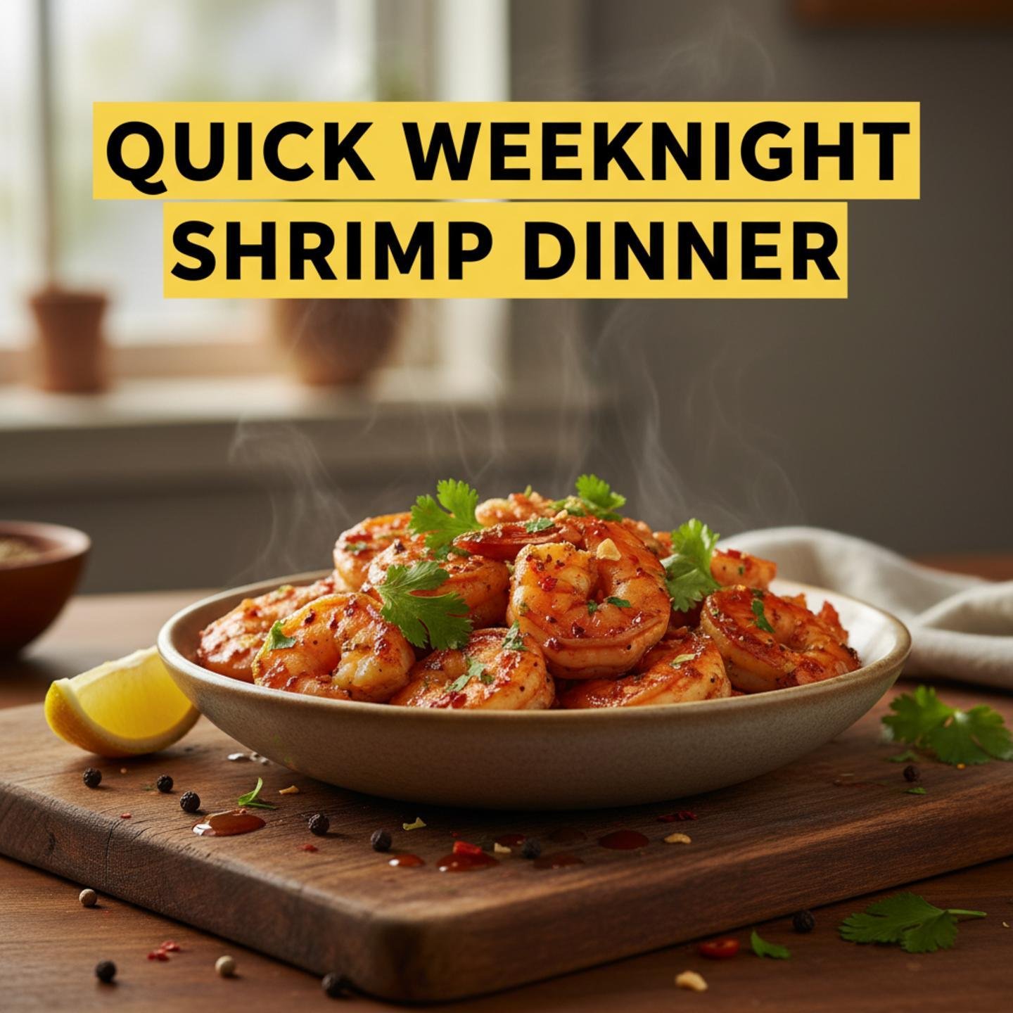 Quick Weeknight Shrimp Dinner