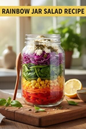 Rainbow Jar Salad Recipe