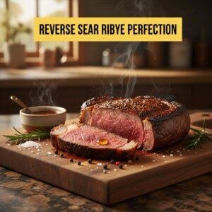 Reverse Sear Ribeye Perfection