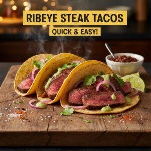 Ribeye Steak Tacos: Quick & Easy!