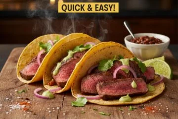 Ribeye Steak Tacos: Quick & Easy!