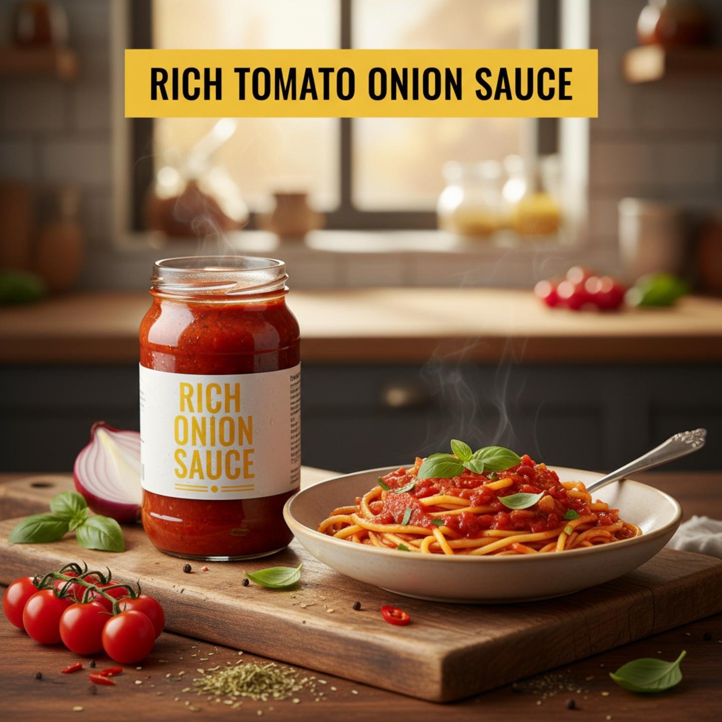 Rich Tomato Onion Sauce