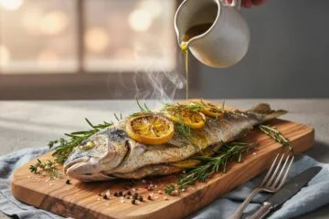 Roasted Branzino with Herbs