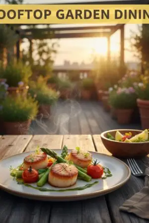 Rooftop Garden Dining