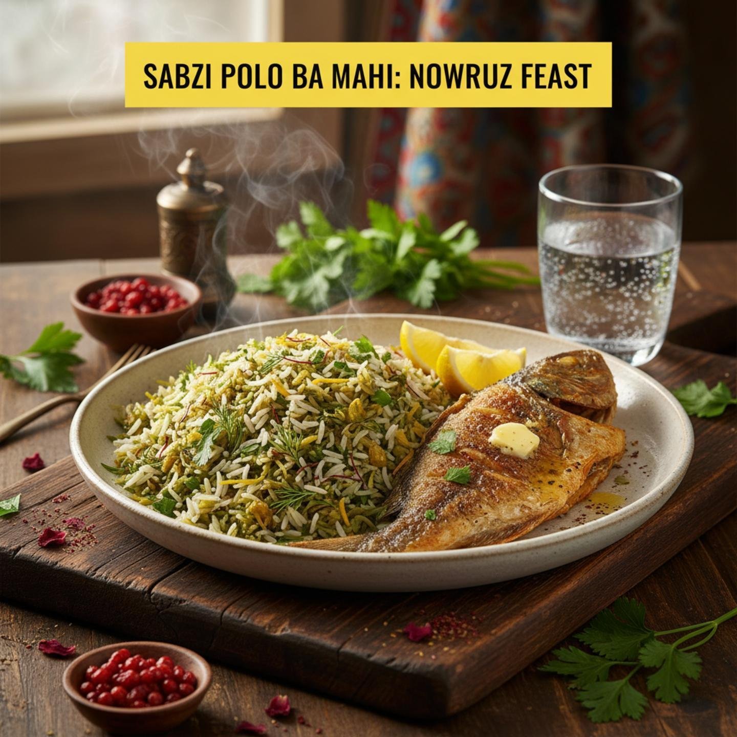 Sabzi Polo ba Mahi: Nowruz Feast