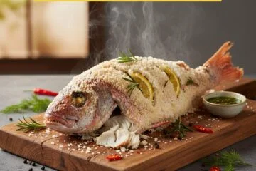 Salt-Baked Red Snapper
