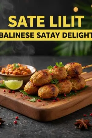 Sate Lilit: Balinese Satay Delight