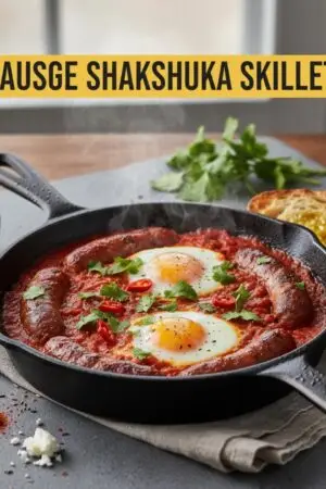 Sausage Shakshuka Skillet