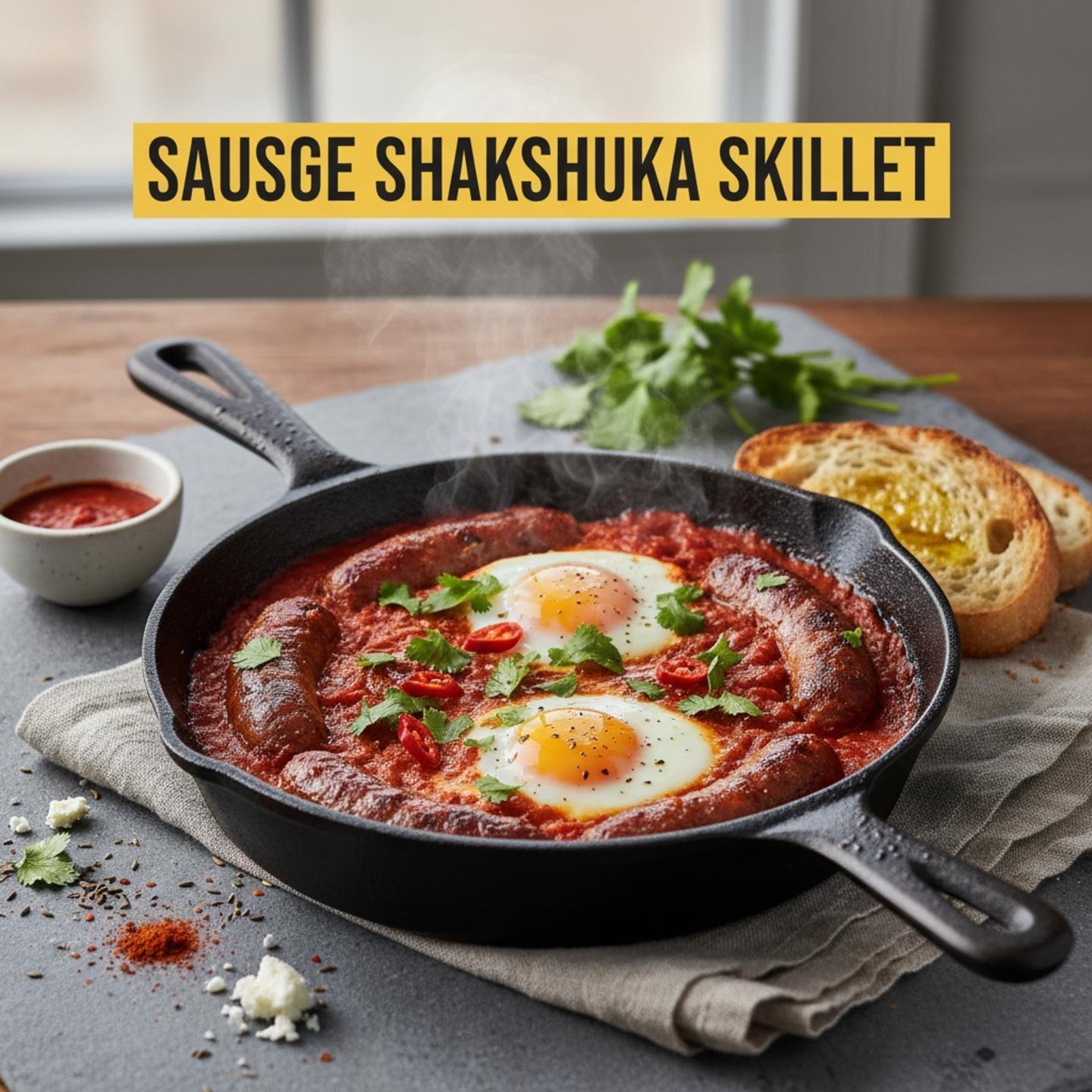 Sausage Shakshuka Skillet