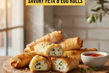 Savory Feta & Egg Rolls