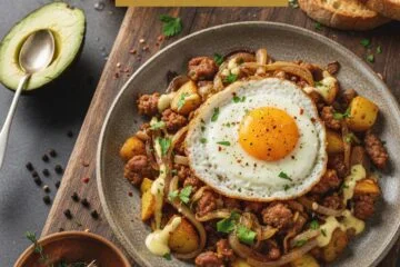 Savory Onion Garlic Brunch Hash
