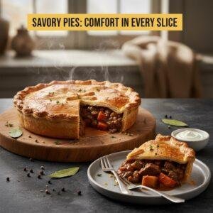 Savory Pies: Comfort in Every Slice