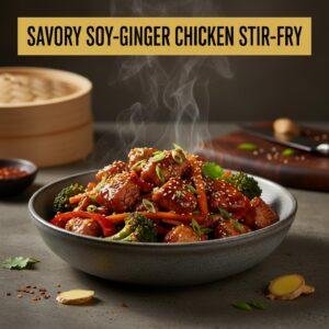 Savory Soy-Ginger Chicken Stir-Fry