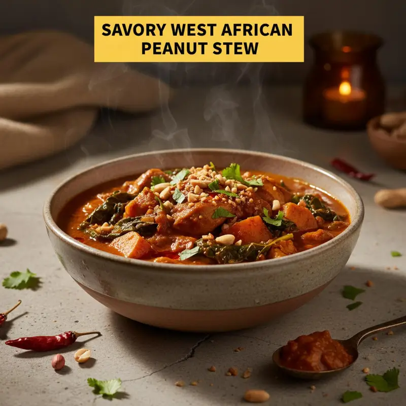 Savory West African Peanut Stew
