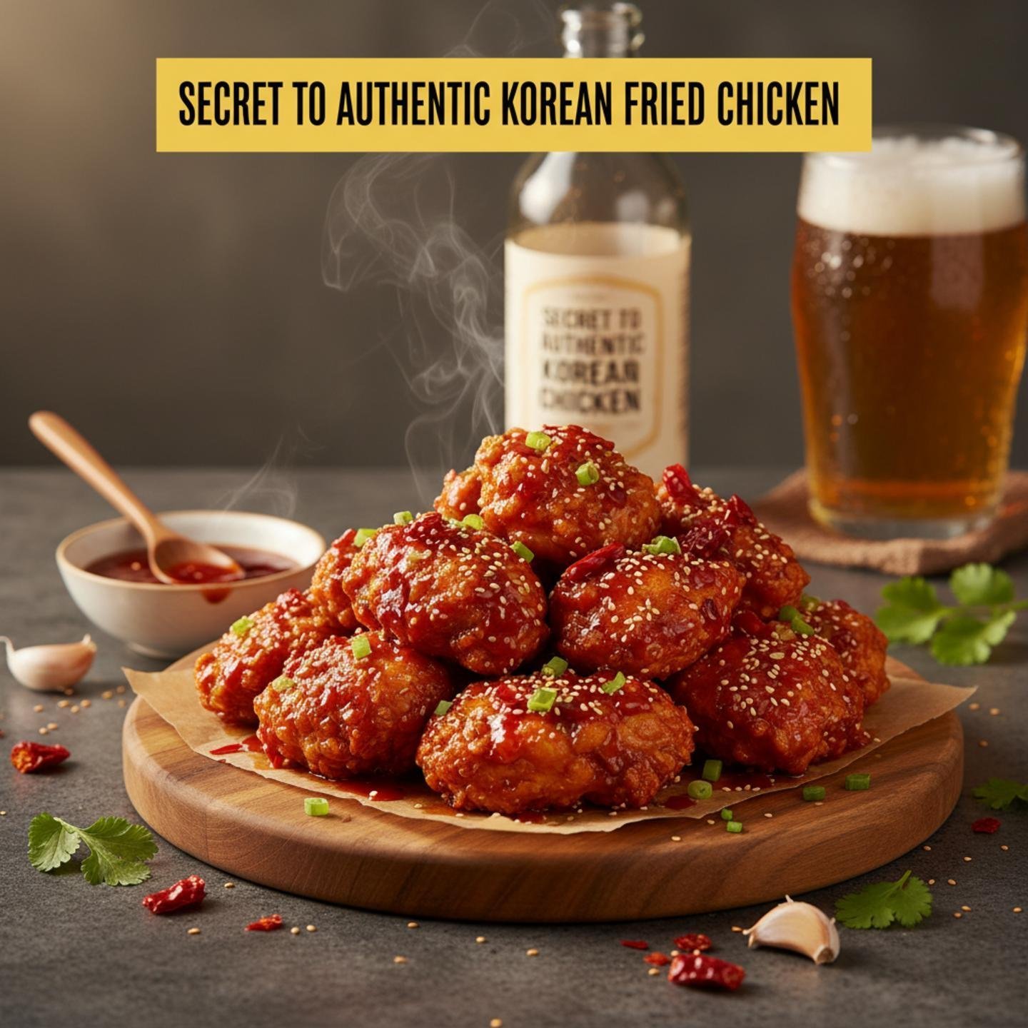 Secret to Authentic Korean Fried Chicken