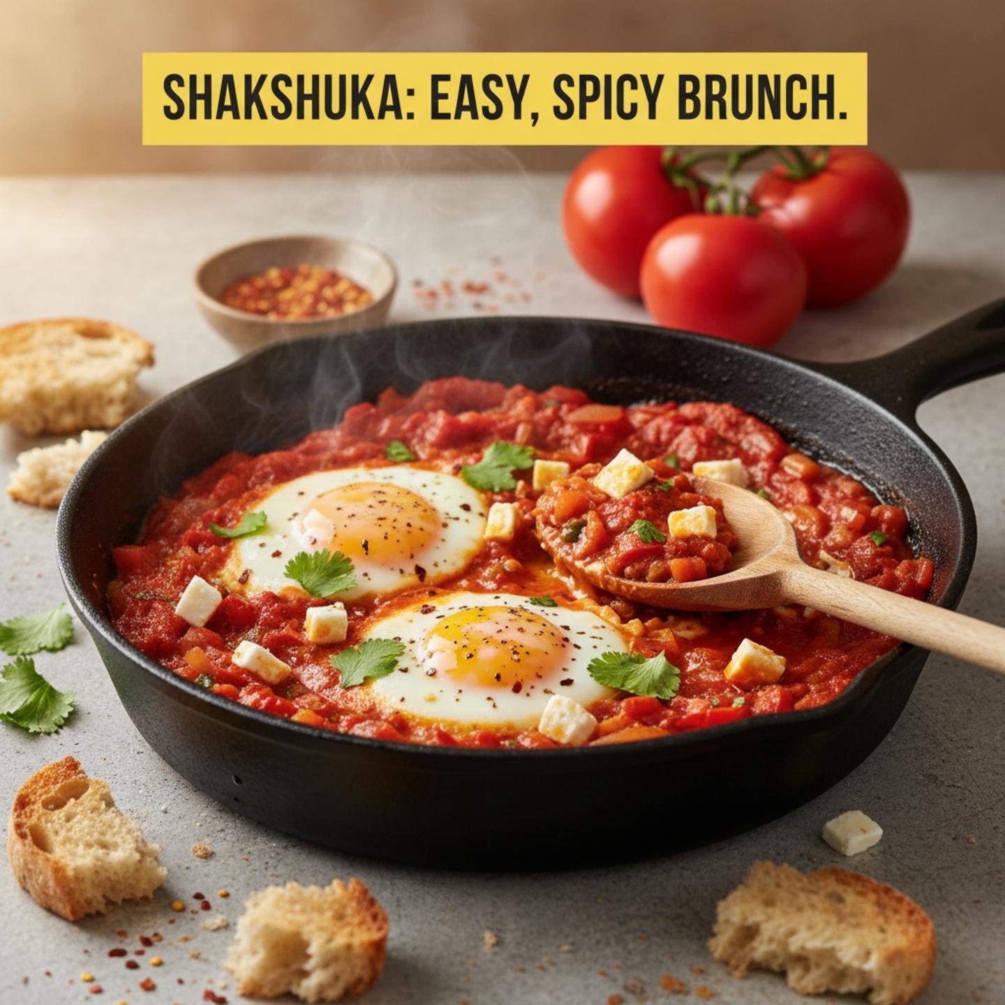Shakshuka: Easy, Spicy Brunch