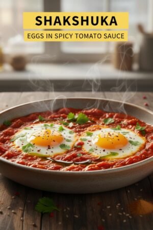 Shakshuka: Eggs in Spicy Tomato Sauce