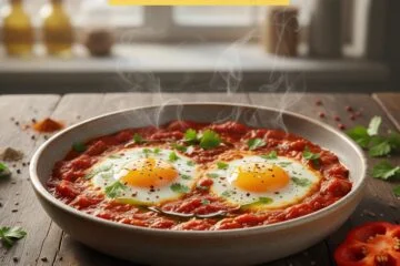 Shakshuka: Eggs in Spicy Tomato Sauce