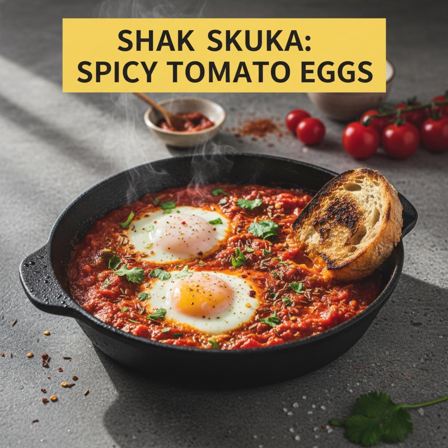 Shakshuka: Spicy Tomato Eggs
