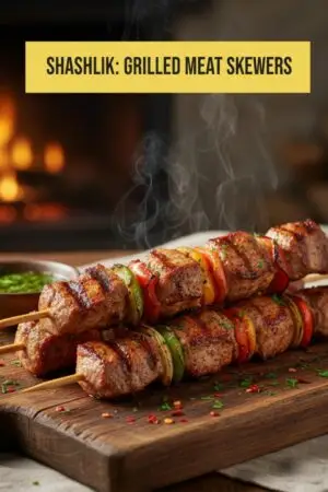 Shashlik: Grilled Meat Skewers