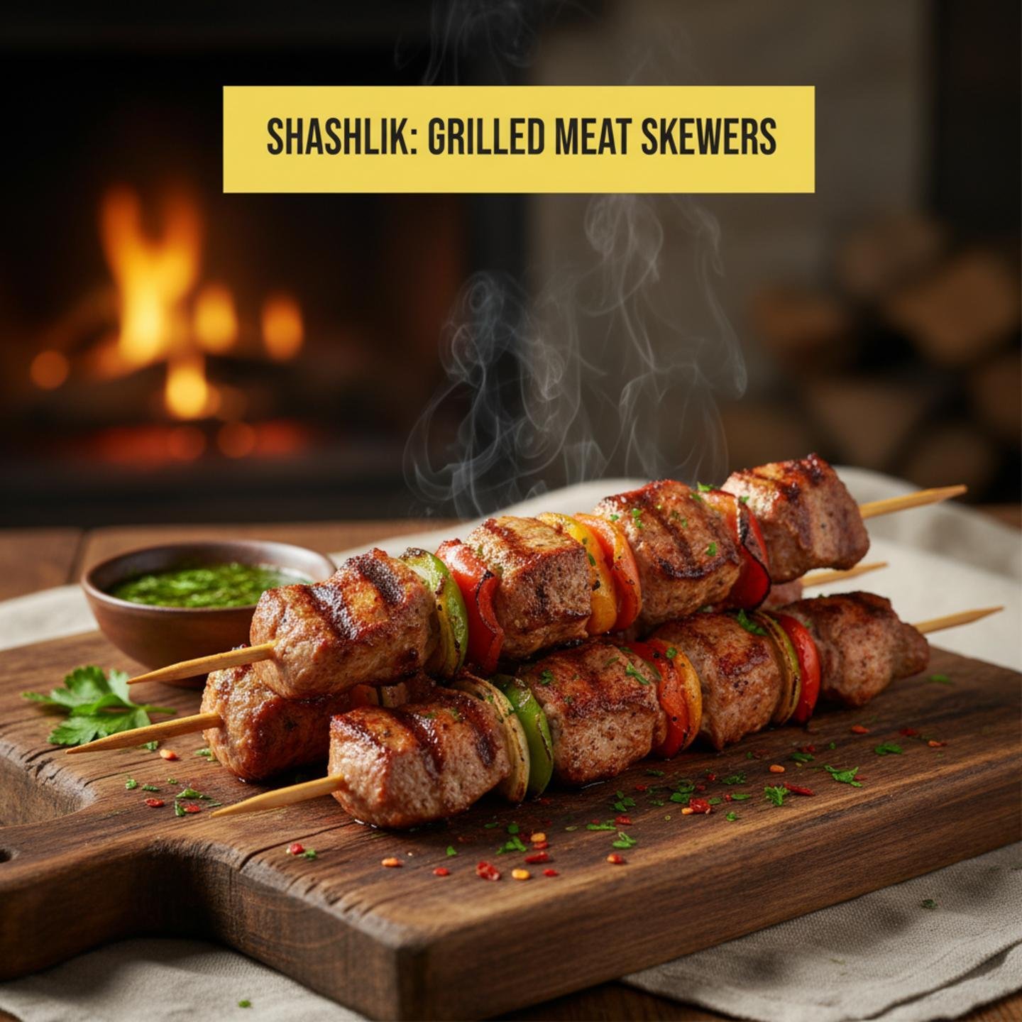 Shashlik: Grilled Meat Skewers
