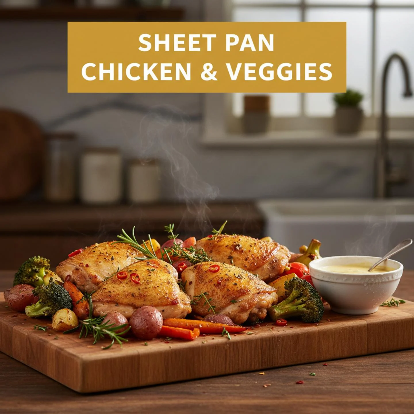 Sheet Pan Chicken & Veggies