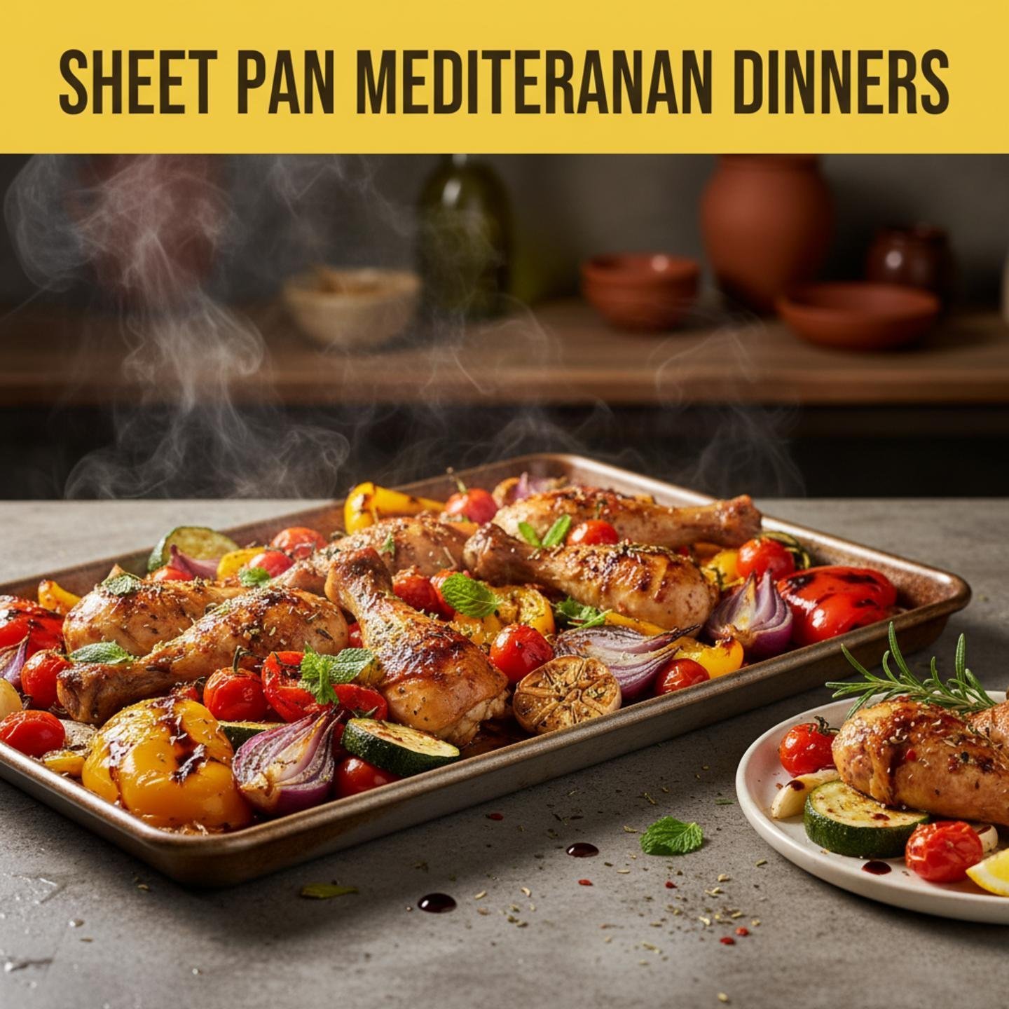 Sheet Pan Mediterranean Dinners