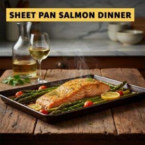 Sheet Pan Salmon Dinner