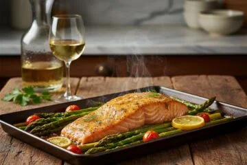 Sheet Pan Salmon Dinner