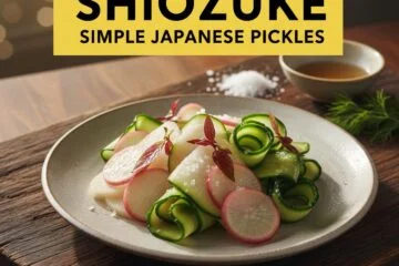 Shiozuke: Simple Japanese Pickles