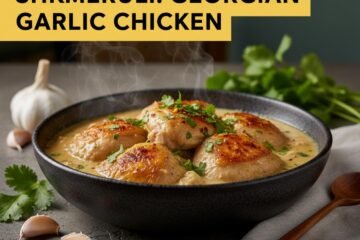 Shkmeruli: Georgian Garlic Chicken