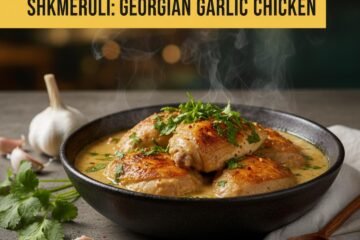 Shkmeruli: Georgian Garlic Chicken