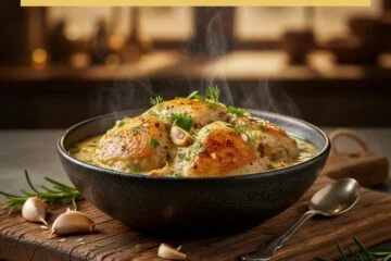 Shkmeruli: Georgian Garlic Chicken