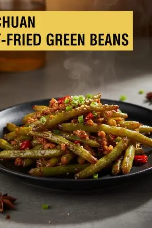 Sichuan Dry-Fried Green Beans