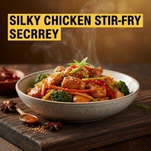 Silky Chicken Stir-Fry Secret