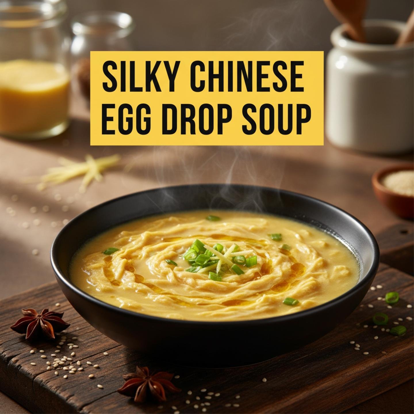Silky Chinese Egg Drop Soup