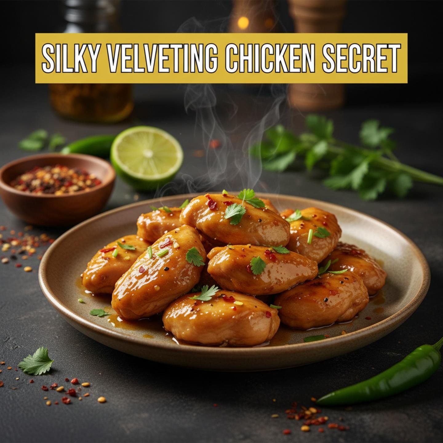 Silky Velveting Chicken Secret