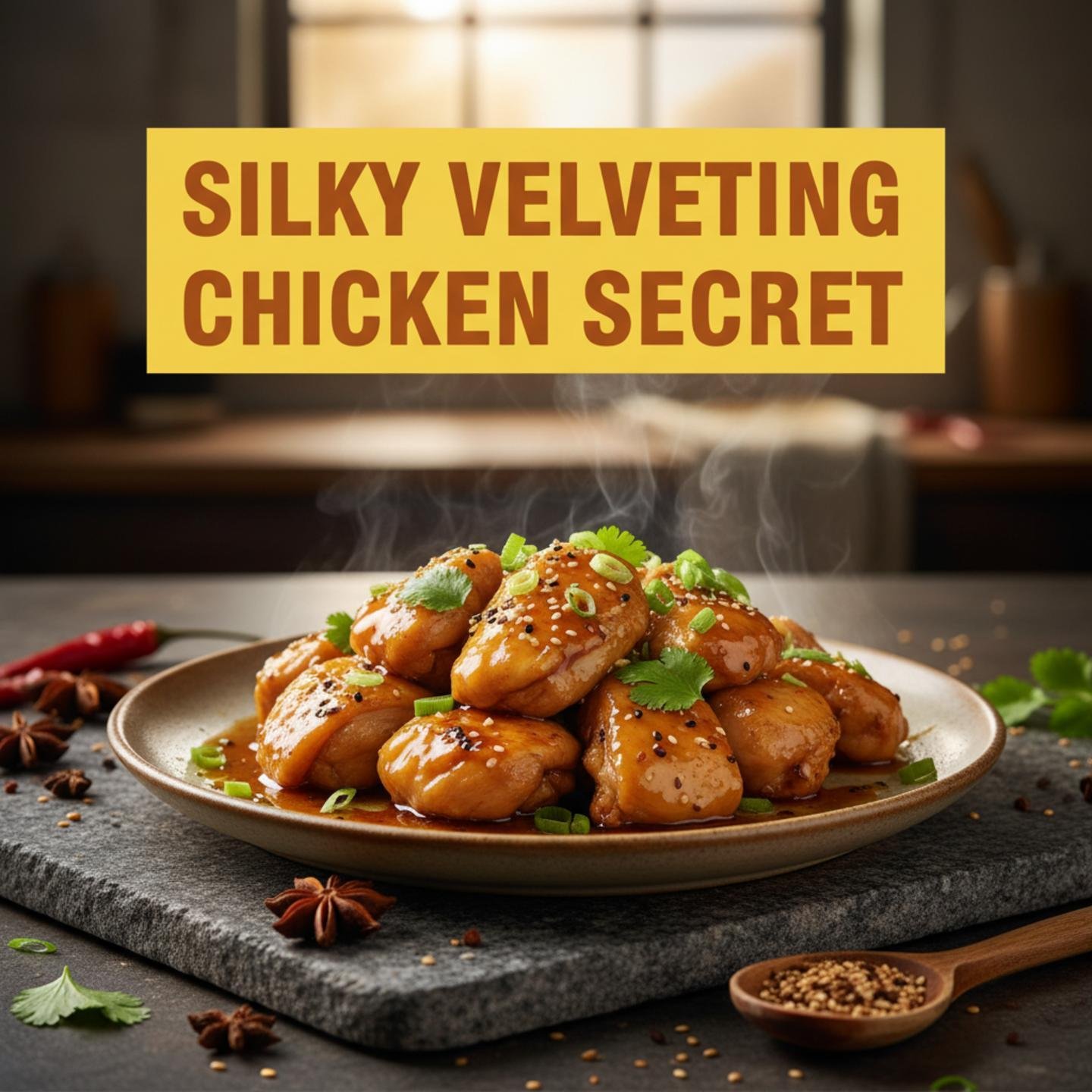 Silky Velveting Chicken Secret