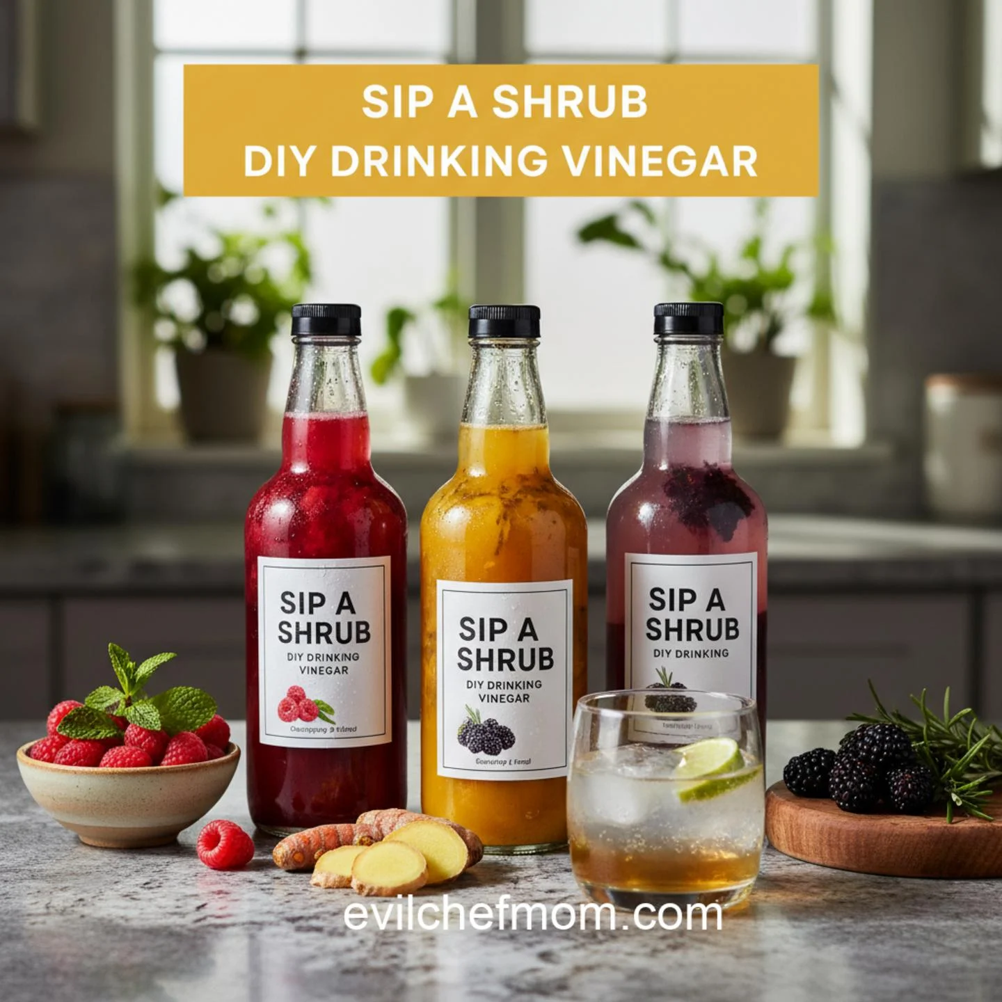 Sip a Shrub: DIY Drinking Vinegar