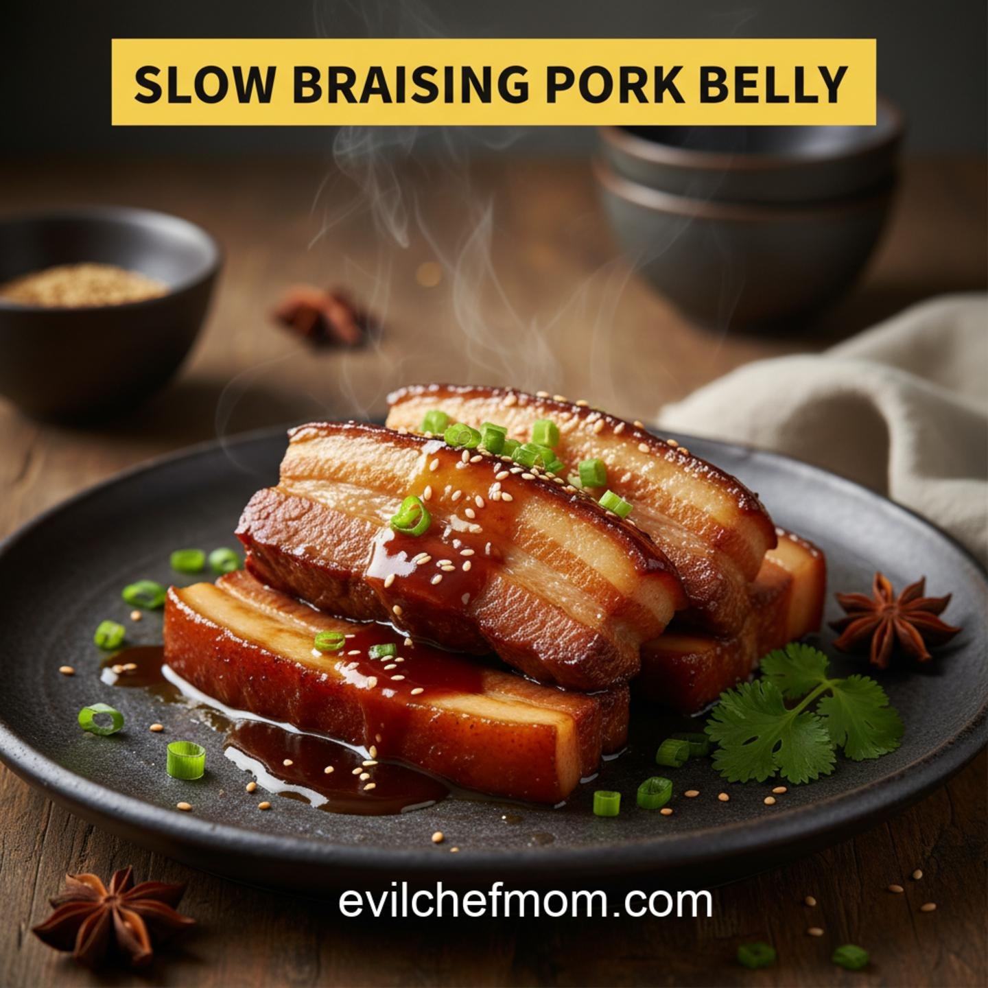 Slow Braising Pork Belly