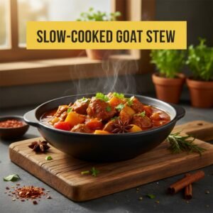 Slow-Cooked Goat Stew