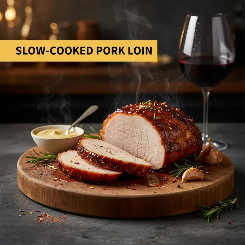 Slow-Cooked Pork Loin