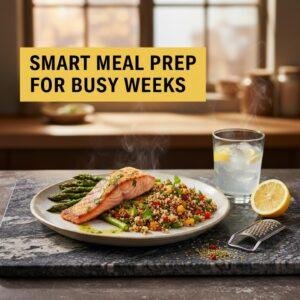 Smart Meal Prep for Busy Weeks