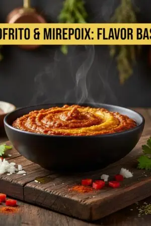 Sofrito & Mirepoix: Flavor Base