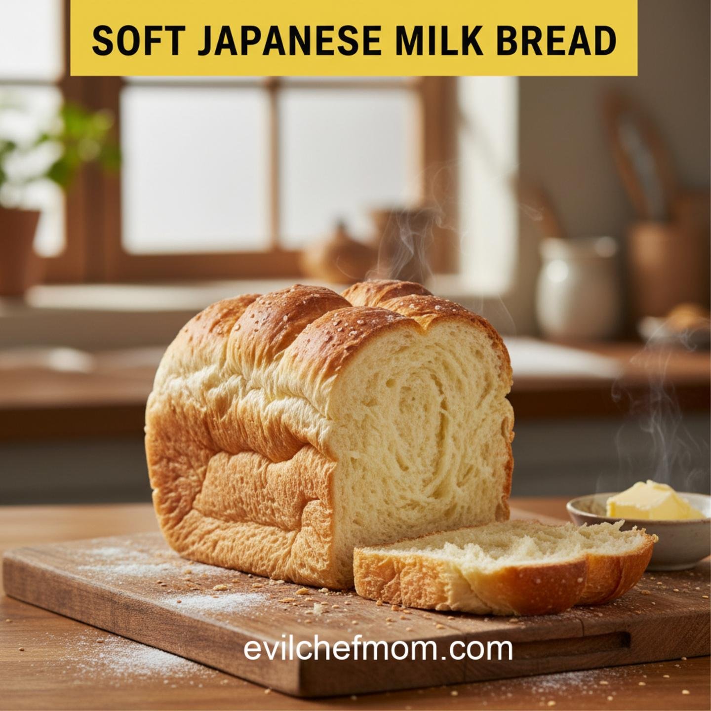 Soft Japanese Milk Bread