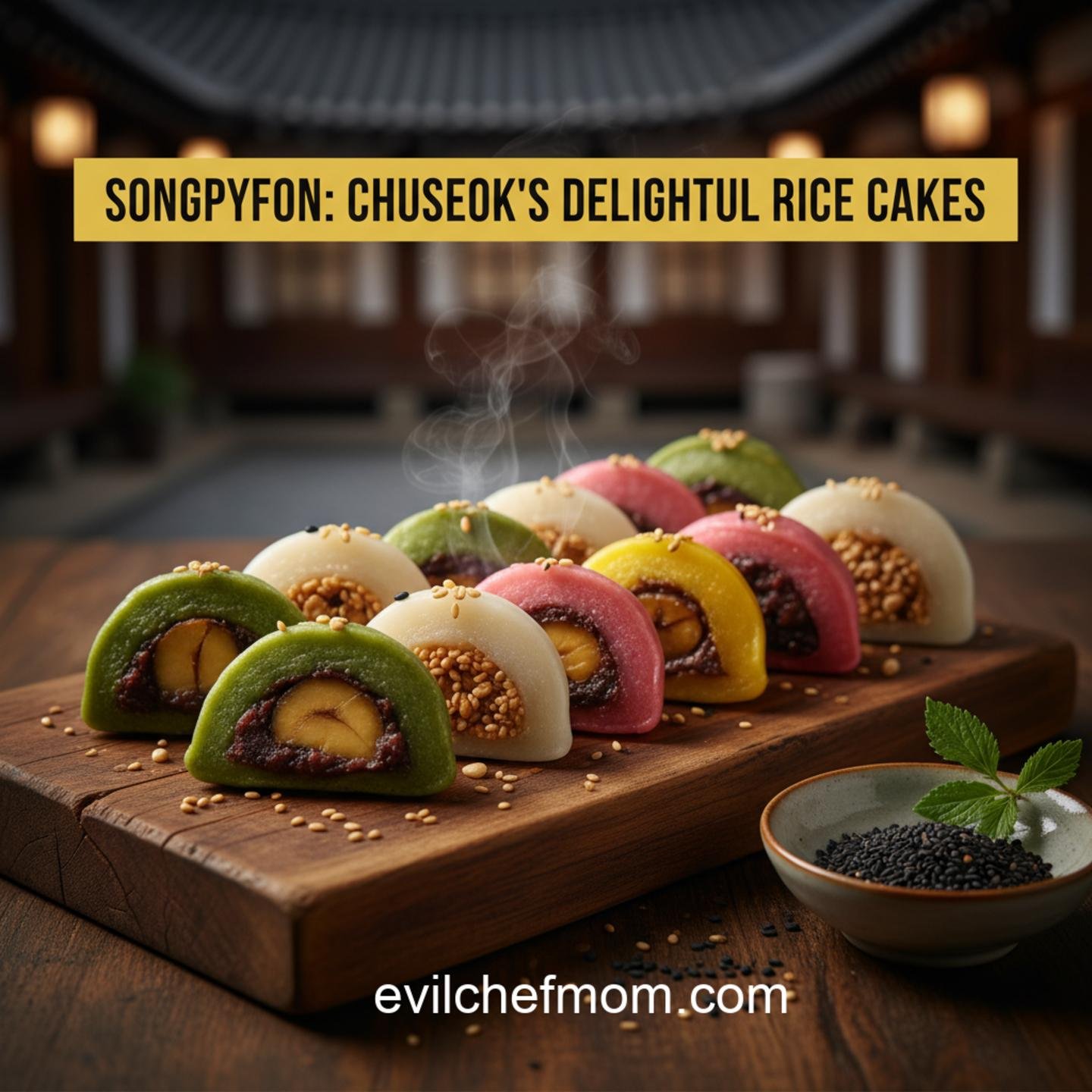 Songpyeon: Chuseok's Delightful Rice Cakes