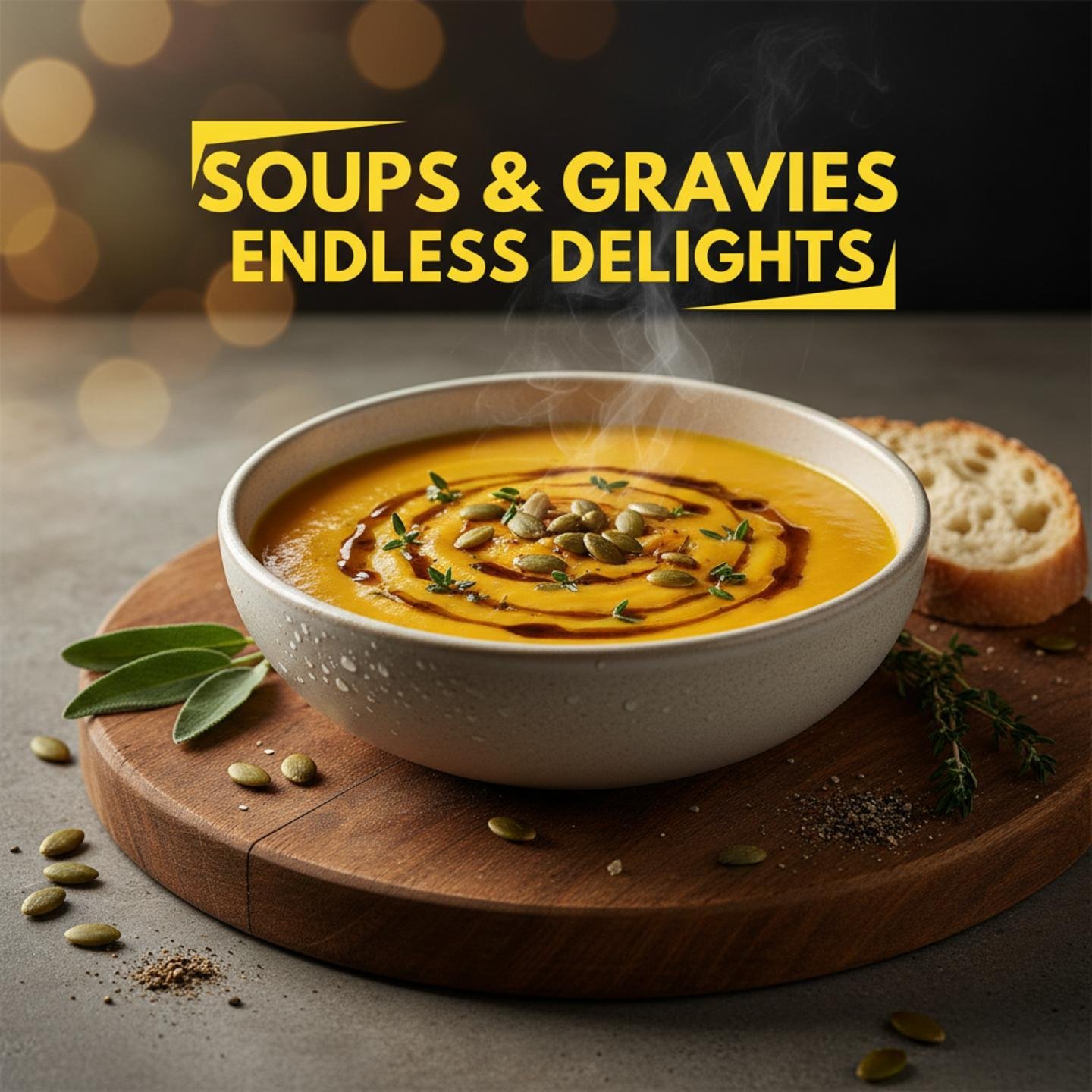 Soups & Gravies: Endless Delights